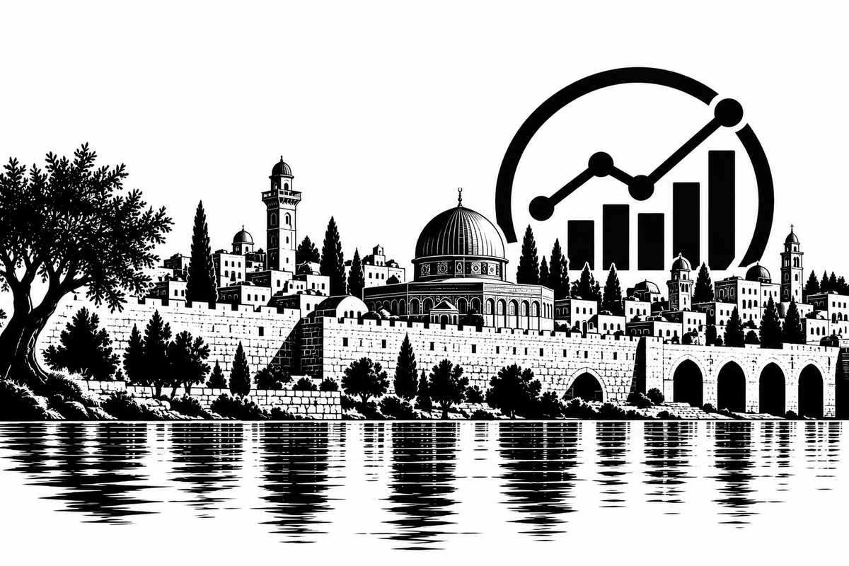 Palestine Population Report - 500 Cell of Data - 30 Sections